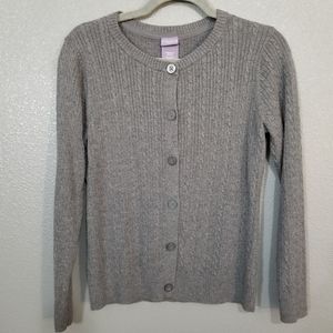 Laura Scott Petite Women's Button Up Cardigan